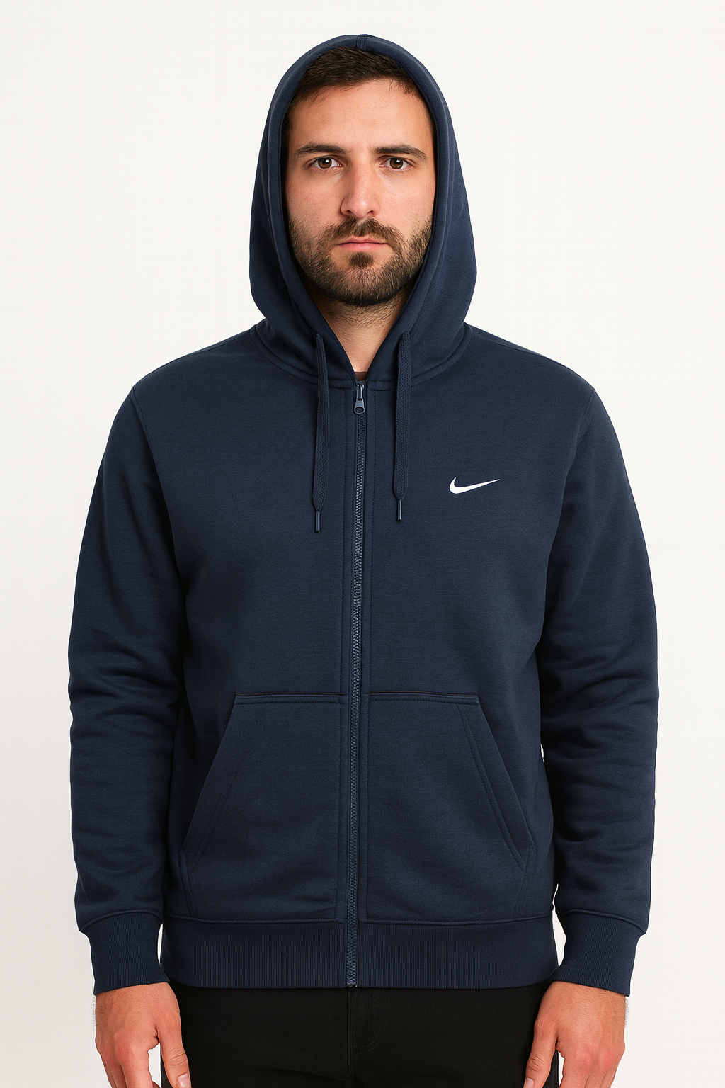 Nike ανδρική μπλε ζακέτα