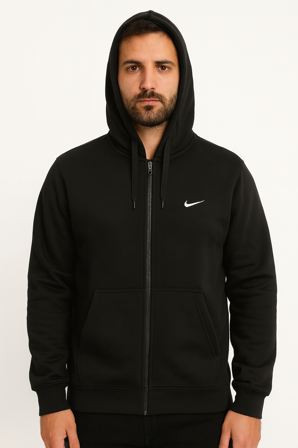 Nike ζακέτα μαύρη