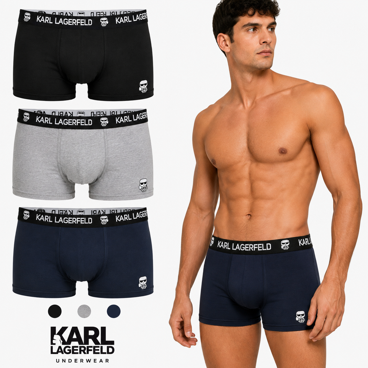 KARL μποξεράκια 3 τεμάχια