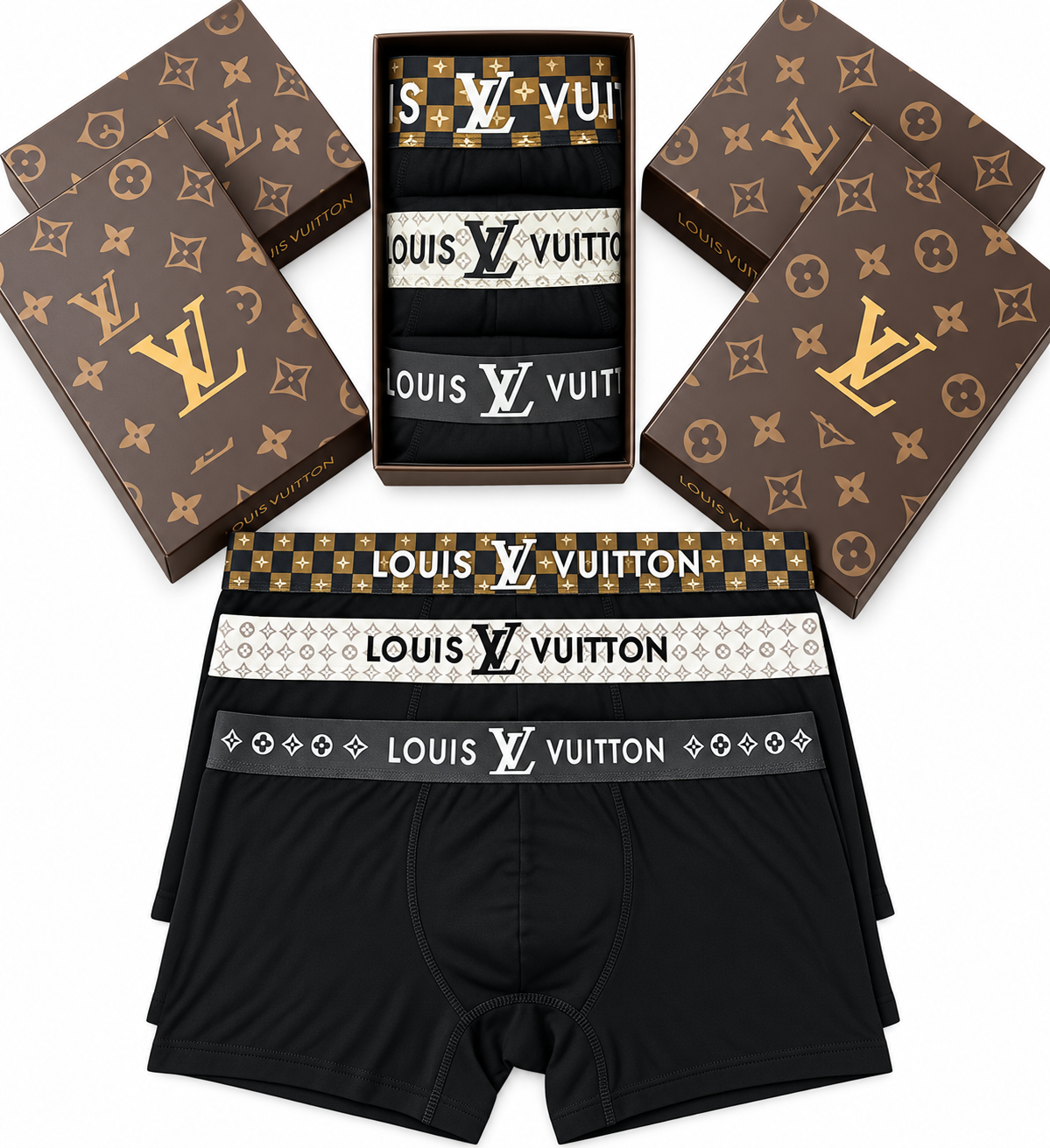 Louis Vuitton μποξεράκια 3 τεμάχια